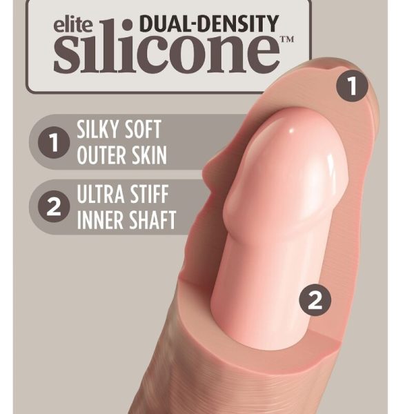 KING COCK - ELITE GODE RÉALISTE EN SILICONE 17.8 CM - – Image 3