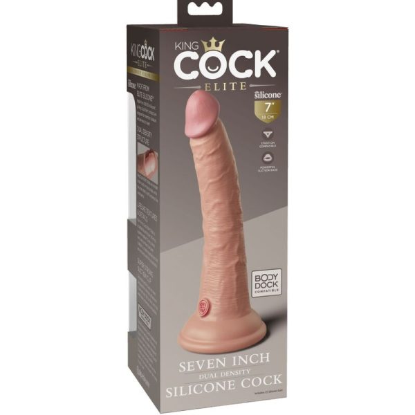 KING COCK - ELITE GODE RÉALISTE EN SILICONE 17.8 CM - – Image 4