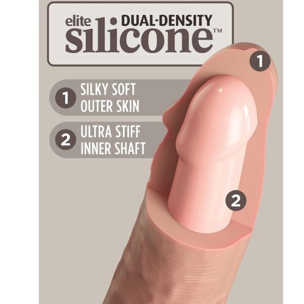 KING COCK - ELITE GODE RÉALISTE EN SILICONE 25.4 CM - – Image 4