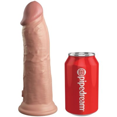 KING COCK - ELITE GODE RÉALISTE VIBRANT & SILICONE 20.3 CM -