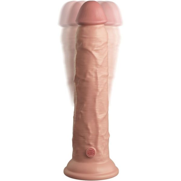 KING COCK - ELITE VIBRATEUR GODE RÉALISTE & TÉLÉCOMMANDE EN SILICONE 23 CM - – Image 5