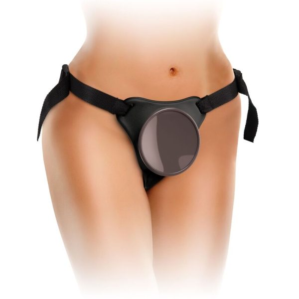 KING COCK - ELITE HARNAIS RÉGLABLE CONFORTABLE AVEC GODE 17.8 CM - – Image 3