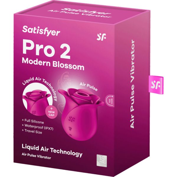 SATISFYER - AIR PULSE VIBRATEUR FLEUR MODERNE PRO 2 - – Image 7