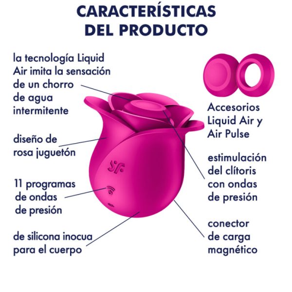 SATISFYER - AIR PULSE VIBRATEUR FLEUR MODERNE PRO 2 - – Image 6