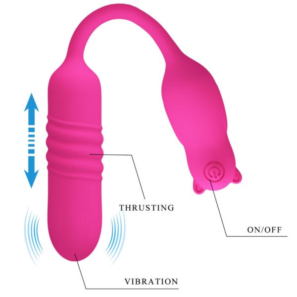 PRETTY LOVE - BALLE VIBRANTE EN SILICONE ROSE - – Image 6