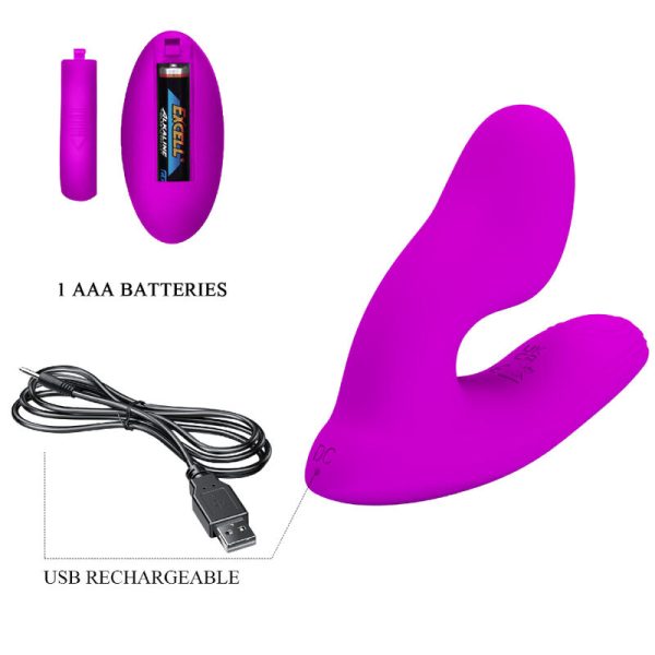 PRETTY LOVE - MASSEUR DE CLITORIS MELVIN AVEC TÉLÉCOMMANDE - – Image 7
