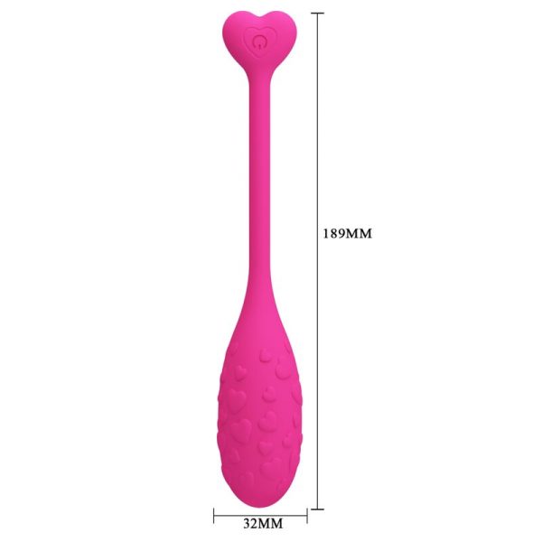 PRETTY LOVE - OEUF VIBRANT ROSE FISHER CONTRÔLÉ PAR APPLICATION - – Image 4