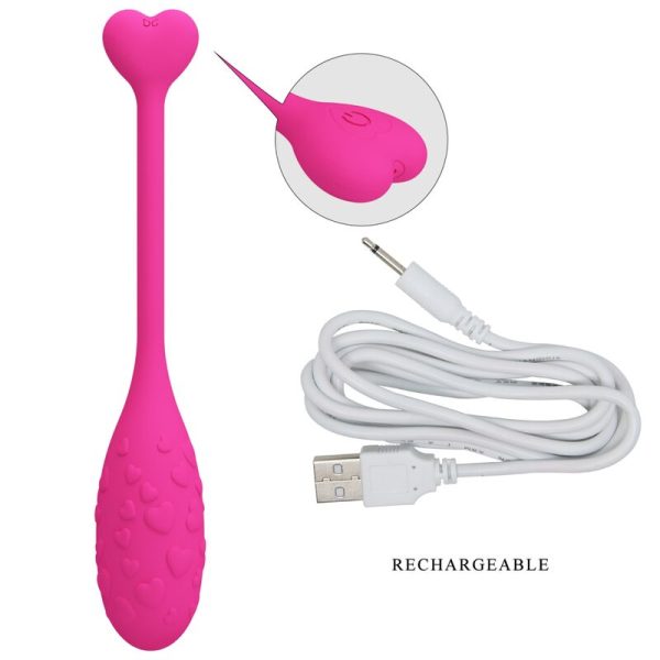 PRETTY LOVE - OEUF VIBRANT ROSE FISHER CONTRÔLÉ PAR APPLICATION - – Image 5