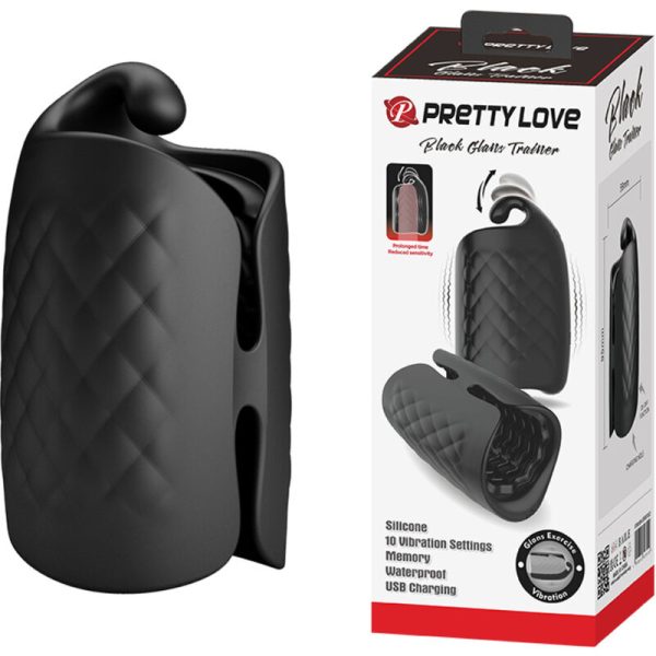 PRETTY LOVE - MASTURBATEUR MANUEL POUR VIBRATEUR RECHARGEABLE GLAND -