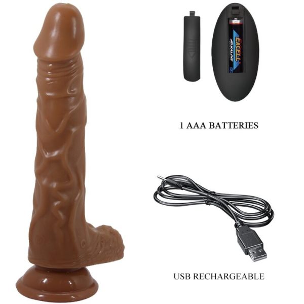 BAILE - BODACH VIBRATEUR RÉALISTE AVEC VENTOUSE TÉLÉCOMMANDE - – Image 5