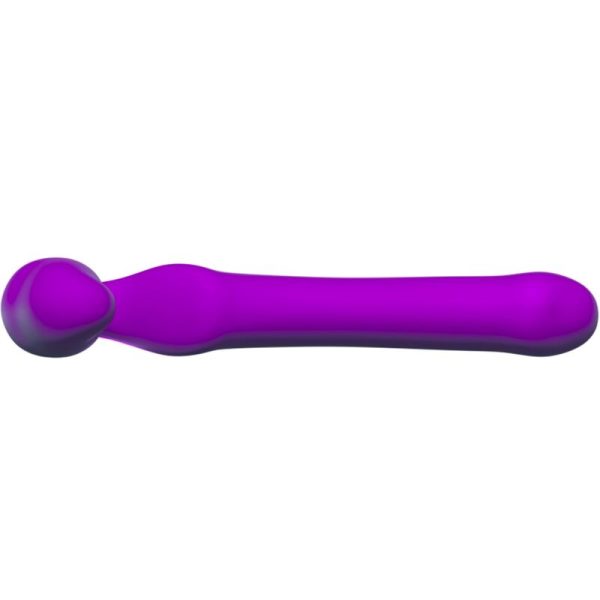 ADRIEN LASTIC - QUEENS STRAP-ON SOUPLE VIOLET TAILLE M - – Image 3