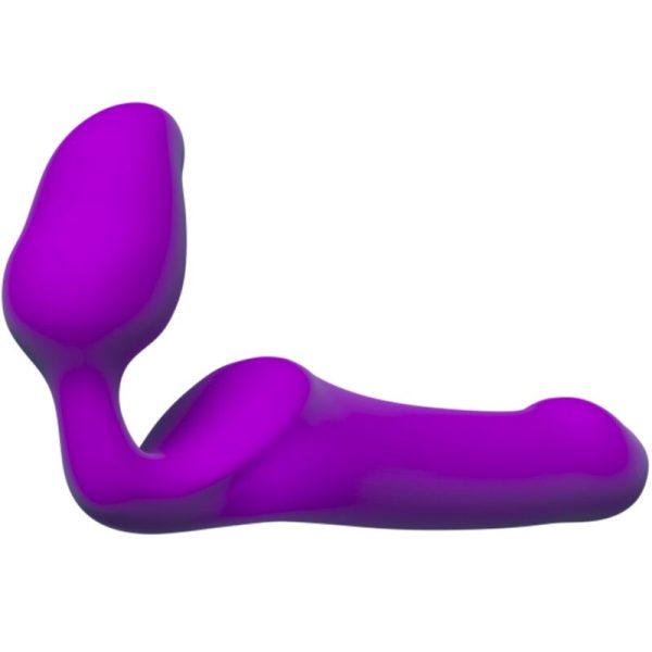 ADRIEN LASTIC - QUEENS STRAP-ON SOUPLE VIOLET TAILLE M - – Image 2