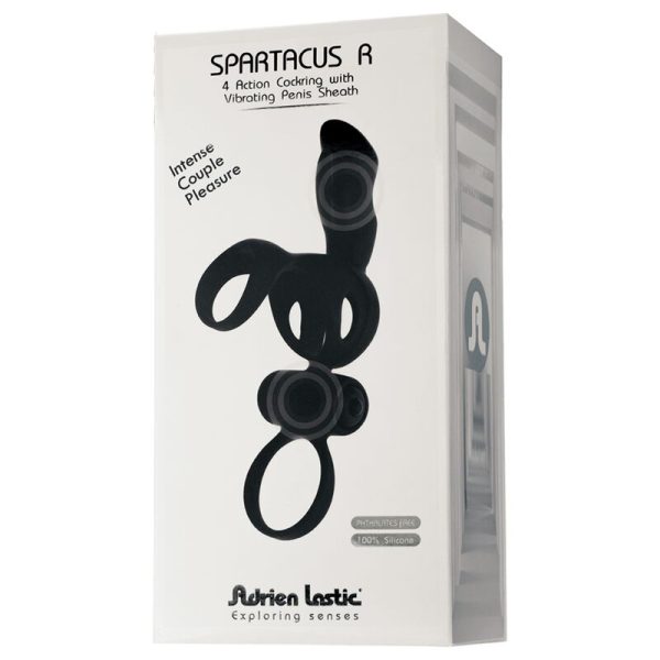 ADRIEN LASTIC - ANNEAU SPARTACUS & GAINE PÉNIENNE AVEC VIBRATEUR - – Image 6