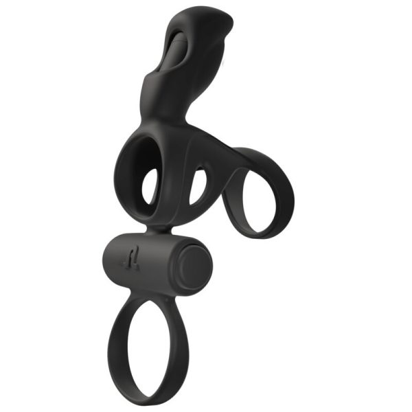 ADRIEN LASTIC - ANNEAU SPARTACUS & GAINE PÉNIENNE AVEC VIBRATEUR -