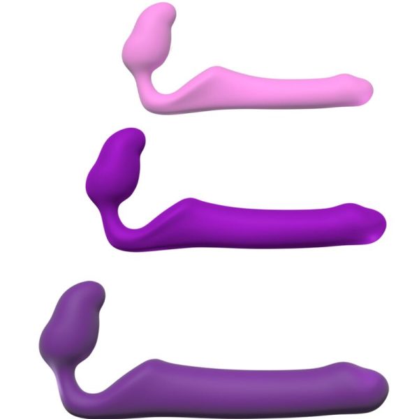 ADRIEN LASTIC - QUEENS STRAP-ON SOUPLE VIOLET TAILLE L - – Image 4
