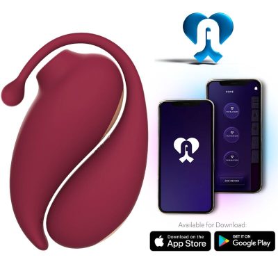 ADRIEN LASTIC - INSPIRATION CLITORIS SUCKER + OEUF VIBRANT ROUGE - APPLICATION GRATUITE -
