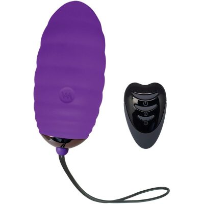 ADRIEN LASTIC - OCEAN BREEZE 2.0 OEUF VIBRANT RECHARGEABLE TÉLÉCOMMANDE VIOLET -