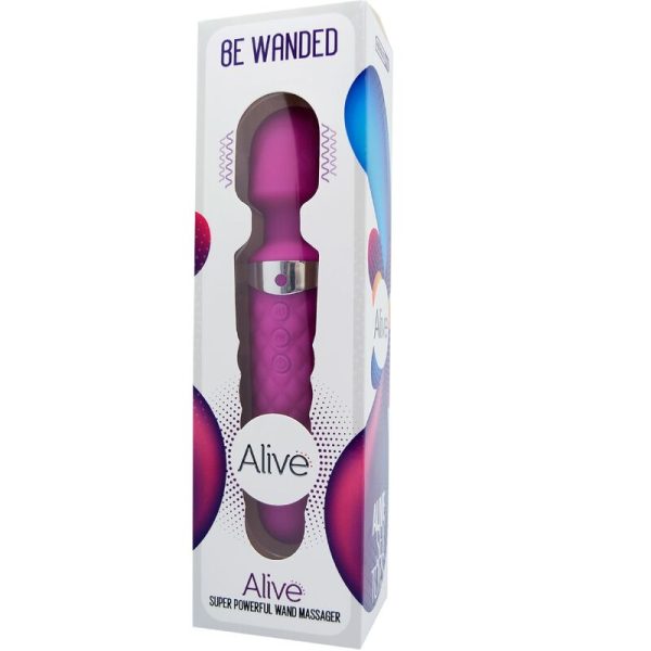 ALIVE - MASSEUR VIBRATEUR BE WANDED VIOLET - – Image 2
