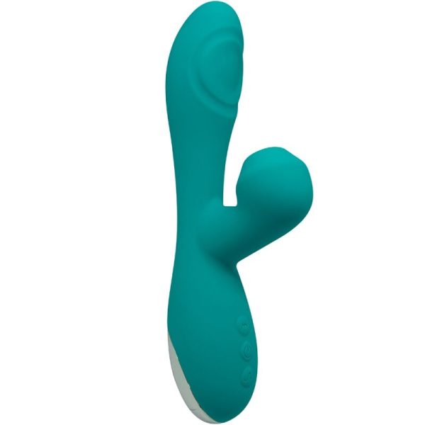 ALIVE - VIBRATEUR CARIBBEAN SHINE & SUCKER BLEU -