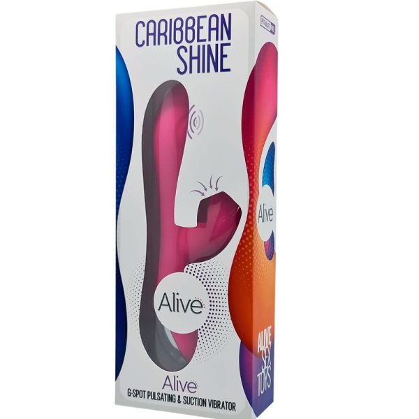 ALIVE - VIBRATEUR CARIBBEAN SHINE & SUCKER FUCHSIA - – Image 5