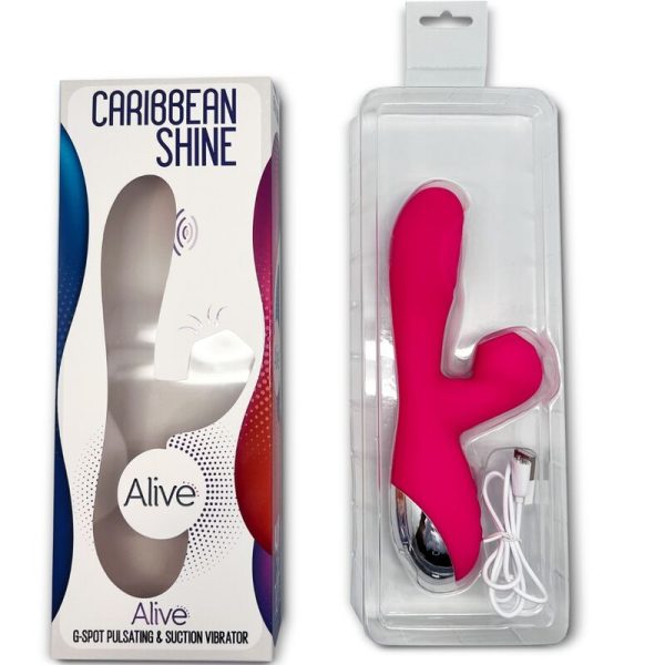 ALIVE - VIBRATEUR CARIBBEAN SHINE & SUCKER FUCHSIA - – Image 4