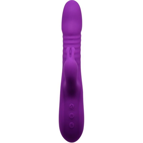 ALIVE - ROMAX VIBRATEUR LAPIN SILICONE VIOLET - – Image 4