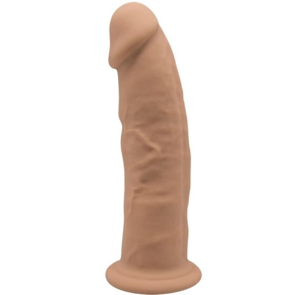 SILEXD - MODÈLE 2 PÉNIS RÉALISTE PREMIUM SILEXPAN SILICONE CARAMEL 19 CM -