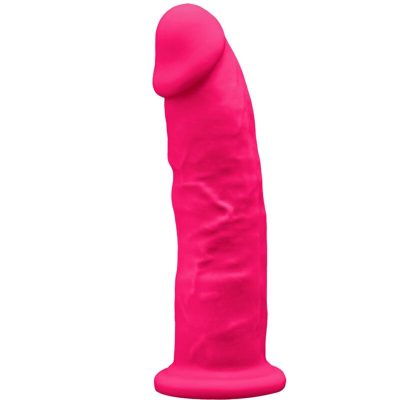SILEXD - MODÈLE 2 PÉNIS RÉALISTE PREMIUM SILEXPAN SILICONE FUCHSIA 19 CM -