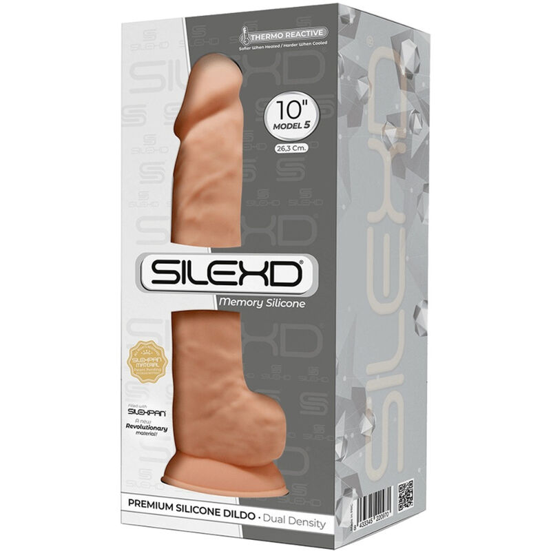 SILEXD - MODÈLE 1 PÉNIS RÉALISTE PREMIUM SILEXPAN SILICONE 26.6 CM - – Image 3