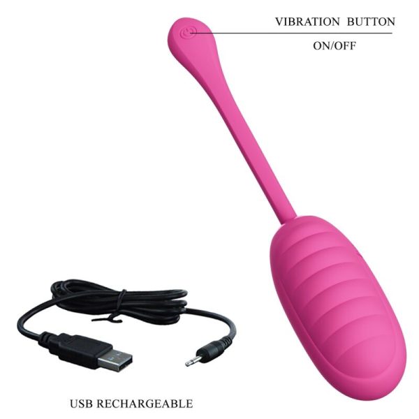 PRETTY LOVE - OEUF VIBRANT RECHARGEABLE ROSE CATALINA - – Image 5