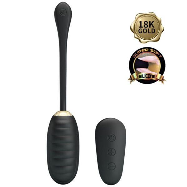 PRETTY LOVE - OEUF VIBRANT RECHARGEABLE DOREEN LUXURY NOIR - – Image 2