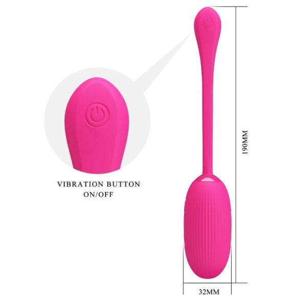 PRETTY LOVE - OEUF VIBRANT RECHARGEABLE DOREEN MAGENTA - – Image 4