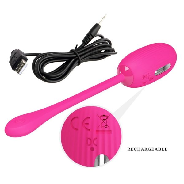 PRETTY LOVE - OEUF VIBRANT RECHARGEABLE DOREEN MAGENTA - – Image 5
