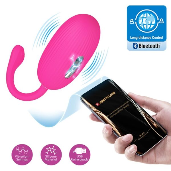 PRETTY LOVE - OEUF VIBRANT RECHARGEABLE DOREEN MAGENTA - – Image 6