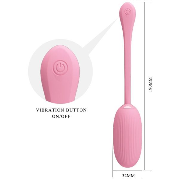 PRETTY LOVE - OEUF VIBRANT RECHARGEABLE ROSE DOREEN - – Image 4