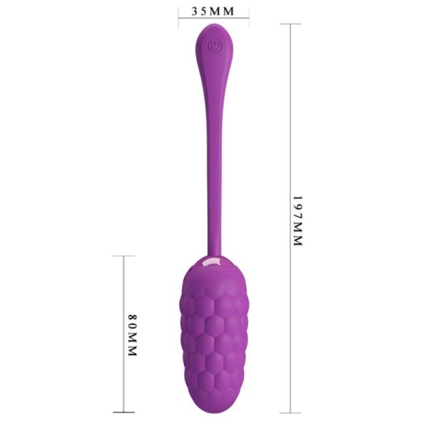 PRETTY LOVE - OEUF VIBRANT  TEXTURE MARINE RECHARGEABLE VIOLET - – Image 6