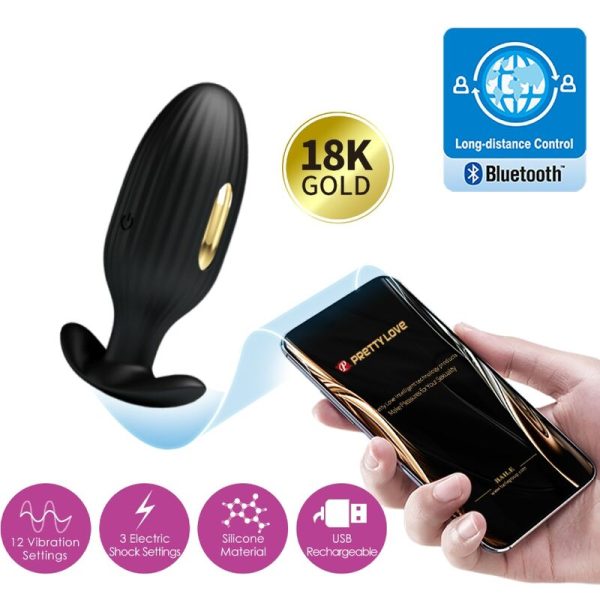 PRETTY LOVE - PLUG ANAL CONTRÔLÉ PAR APPLICATION JEFFERSON NOIR - – Image 7