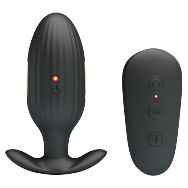 PRETTY LOVE - VIBRATEUR ANAL RECHARGEABLE KELLY PLUG NOIR - – Image 5