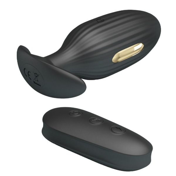 PRETTY LOVE - VIBRATEUR ANAL RECHARGEABLE KELLY PLUG NOIR - – Image 3