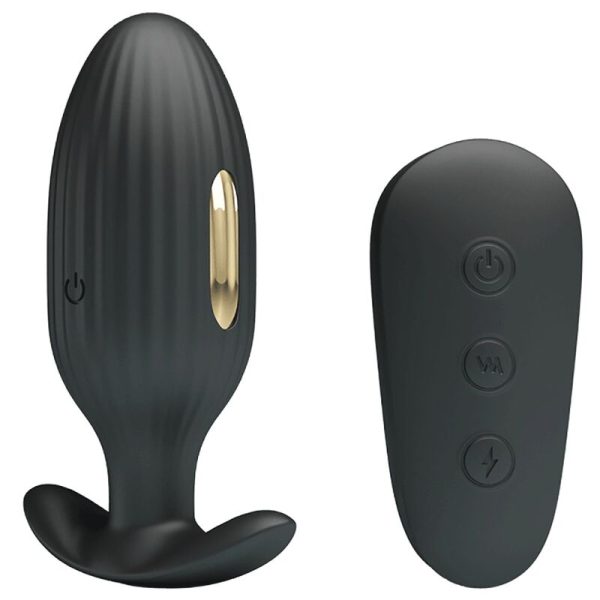 PRETTY LOVE - VIBRATEUR ANAL RECHARGEABLE KELLY PLUG NOIR - – Image 2
