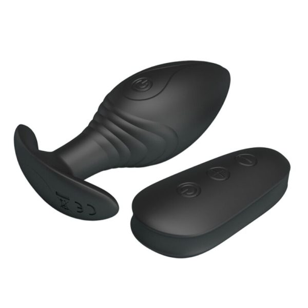 PRETTY LOVE - VIBRATEUR RECHARGEABLE REGINA ANAL PLUG NOIR - – Image 5