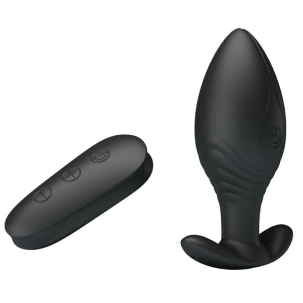 PRETTY LOVE - VIBRATEUR RECHARGEABLE REGINA ANAL PLUG NOIR - – Image 3