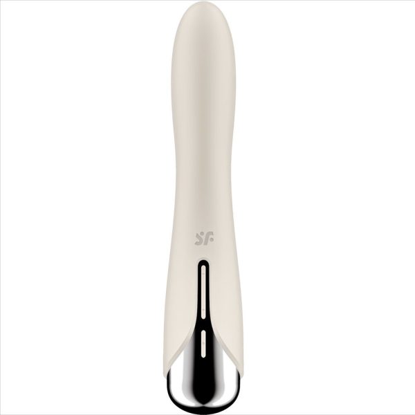 SATISFYER - VIBRATEUR ROTATEUR SPINNING VIBE 1 G-SPOT BEIGE - – Image 2