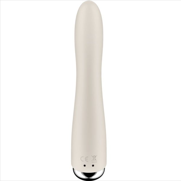 SATISFYER - VIBRATEUR ROTATEUR SPINNING VIBE 1 G-SPOT BEIGE - – Image 3