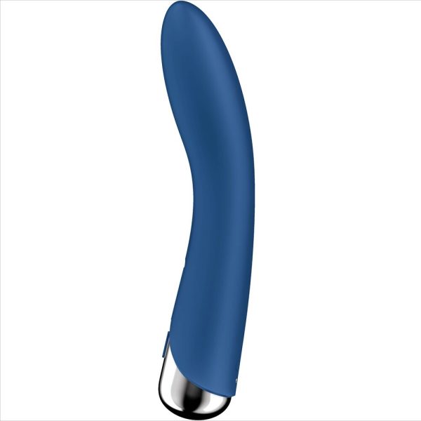 SATISFYER - VIBRATEUR ROTATEUR BLEU SPINNING VIBE 1 G-SPOT - – Image 4