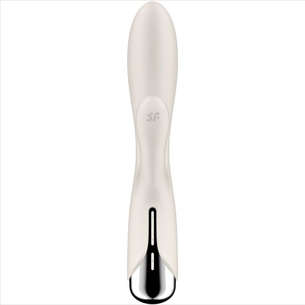 SATISFYER - SPINNING RABBIT 1 CLITORIS ET STIMULATION DU POINT G BEIGE - – Image 2