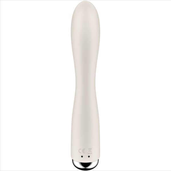 SATISFYER - SPINNING RABBIT 1 CLITORIS ET STIMULATION DU POINT G BEIGE - – Image 3