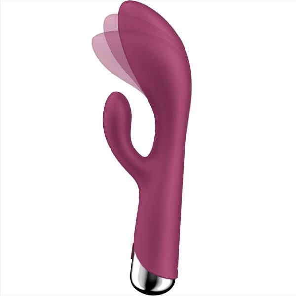 SATISFYER - SPINNING RABBIT 1 CLITORIS ET STIMULATION DU POINT G ROUGE - – Image 5