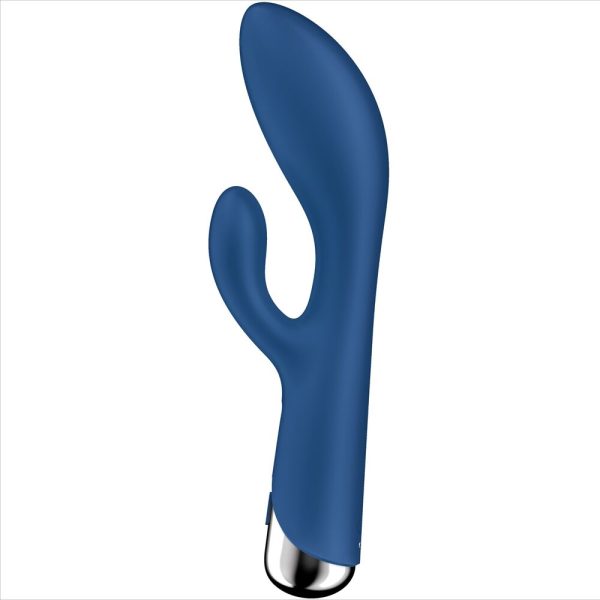 SATISFYER - SPINNING RABBIT 1 CLITORIS ET STIMULATION DU POINT G BLEU - – Image 3