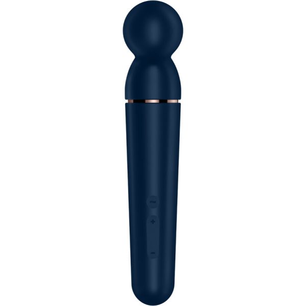 SATISFYER - MASSAGER VIBRATEUR PLANET WAND-ER BLEU -